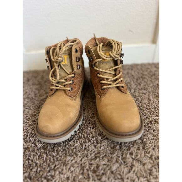 NEW CAT Caterpillar Colorado 2.0 Harris Tweed Boots Leather Wmns 6.5 / Mens 4.5 main image 8